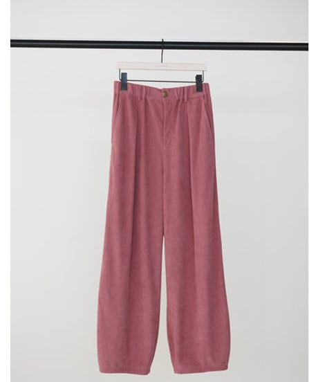 ★シニオン26秋ご予約★  ソフトコーデュロイカーブpants  3864 - 080 GL chignon  039-2608