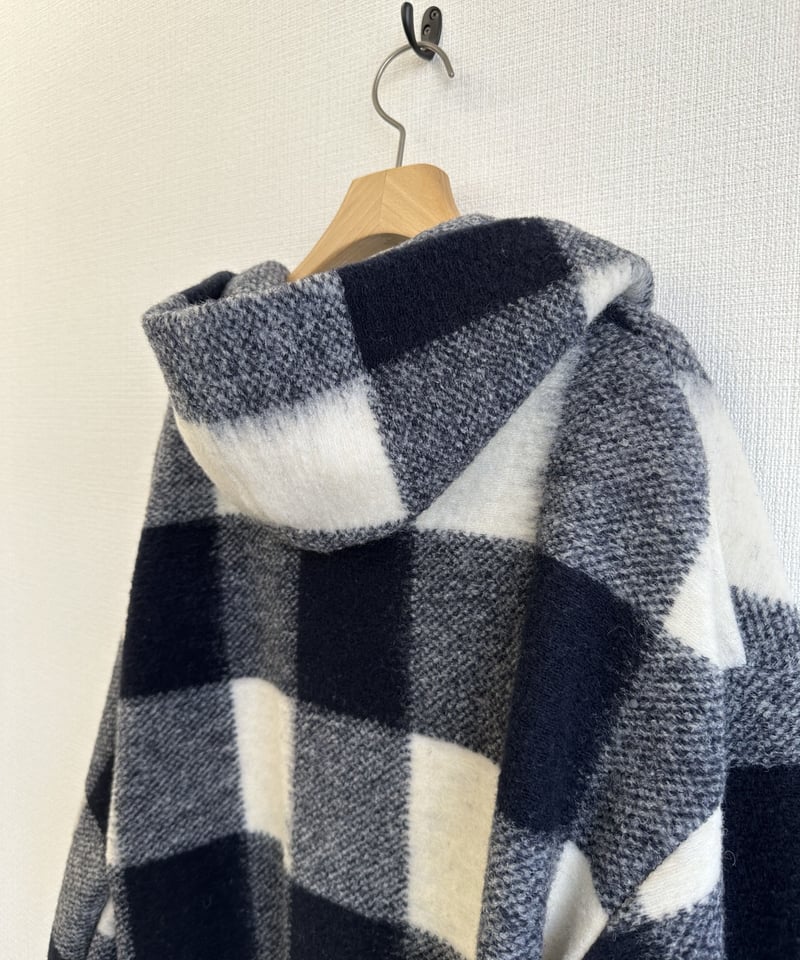 CLOCHE クロッシェ 23秋冬ご予約】 ブロックチェックスライバー CLOCHE クロッシェ 23秋冬ご予約】 ブロックチェックスライバー
