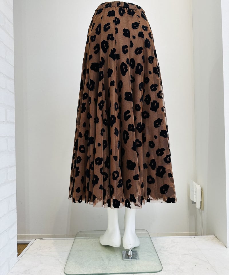 大人気☆リバイバル☆新色登場☆ 16枚接ぎチュールスカート フロッキー  