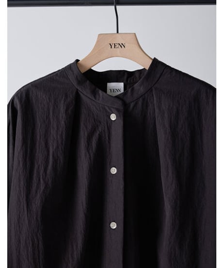ROUND FORM SHIRT  （setup対応）   【yenn  イエン　25春ご予約】　Y261-11005    2602abc-039