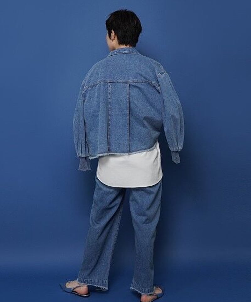 ワイドスリーブデニムジャケット 304127 | BlueOnionStore ワイドスリーブデニムジャケット 304127 | BlueOnionStore