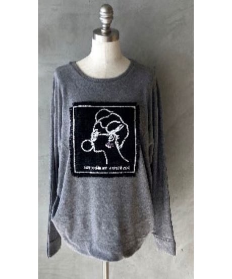 ★オトク早割ご予約★マリードール　　刺繍貼り付け脇タックドルマン袖クルー  19544 maried’or 2609-004