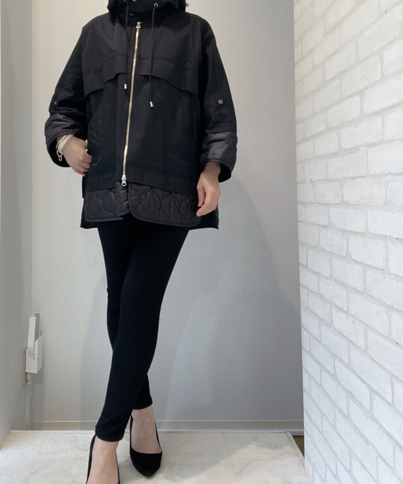 Lallia Mu スポ―テッドボアコート Lallia Mu スポ―テッドボアコート