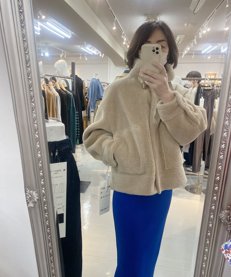 cafune カフネeco mouton jacket/エコムートンジャケット 【公式通販】