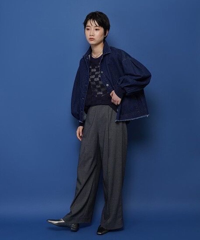 ワイドスリーブデニムジャケット 304127 | BlueOnionStore ワイドスリーブデニムジャケット 304127 | BlueOnionStore