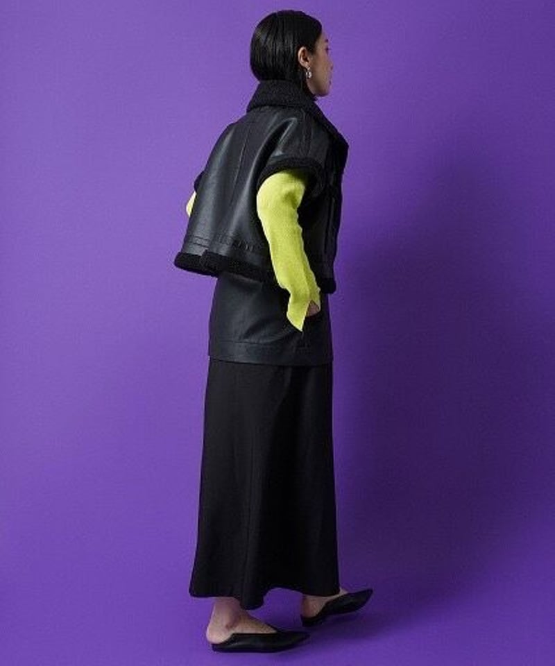 ヴィーガンレザーレイヤーワンピース 307154 | BlueOnionStore 