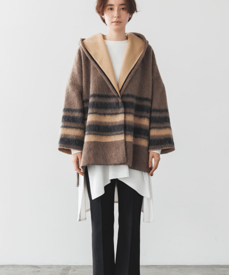 Lallia mu●ラリアムー シャギーテントコート Lallia mu○ラリアムー シャギーテントコート - メルカリ