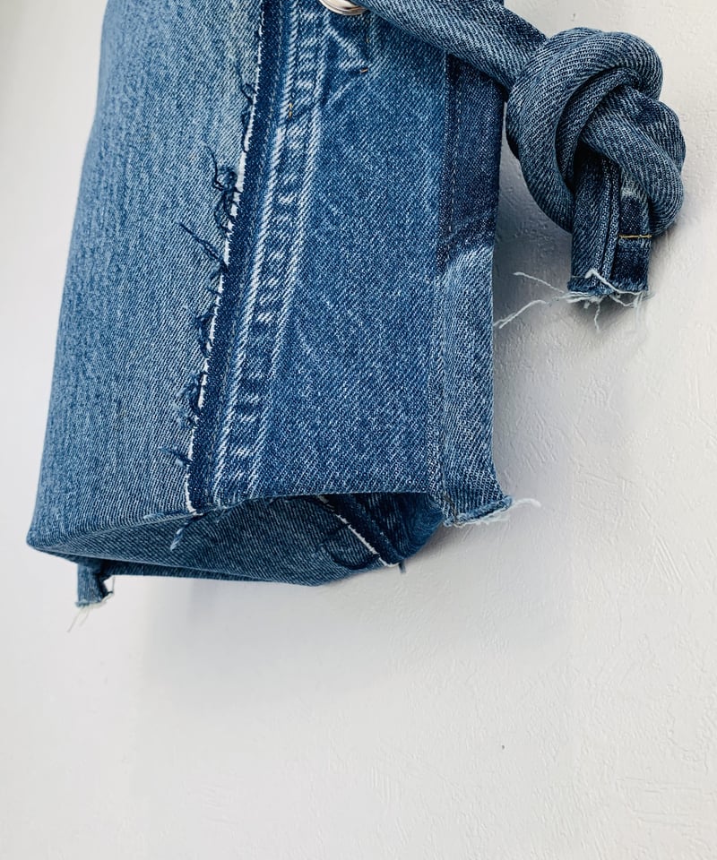 受注生産】GARBAGE RemakeDENIM デニムロープバッグ 2911-18