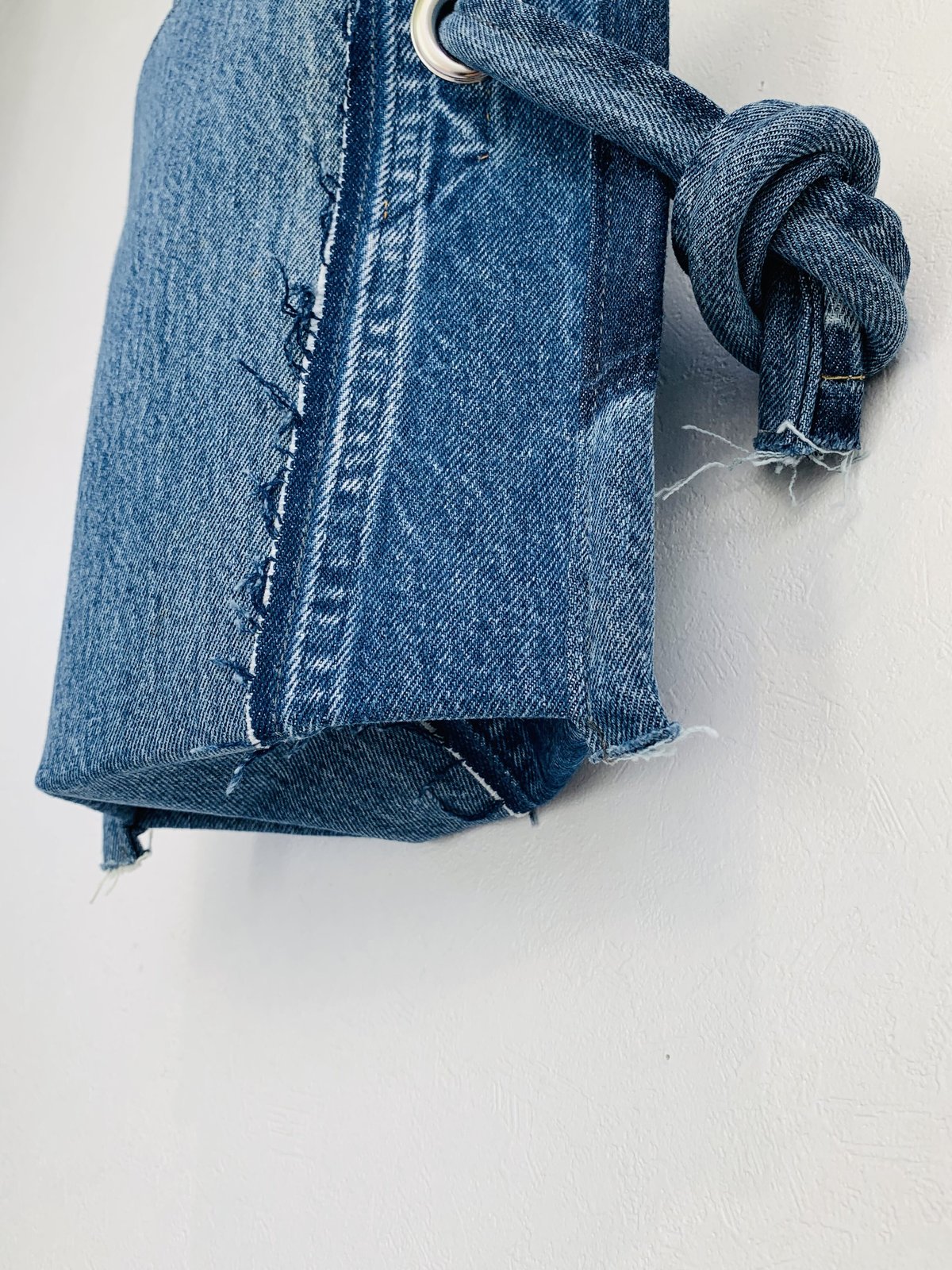 受注生産】GARBAGE RemakeDENIM デニムロープバッグ 2911-18