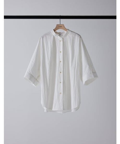 ROUND FORM SHIRT  （setup対応）   【yenn  イエン　25春ご予約】　Y261-11005    2602abc-039