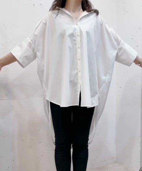 大人気★再入荷★    denimヘムチュールサークルシャツ　70050-4155   2504a
