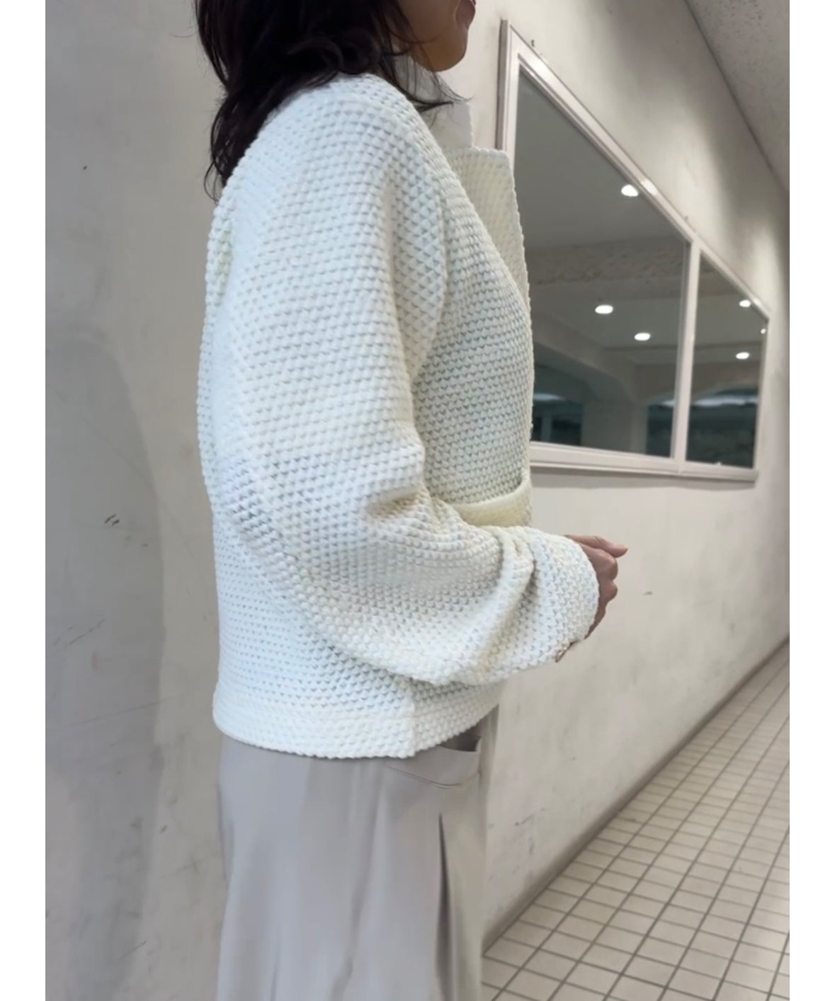 CYAN tokyo シアントーキョー 25春夏ご予約】 ワッフルレースW CYAN tokyo シアントーキョー 25春夏ご予約】 ワッフルレースW