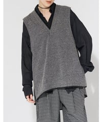 ★シニオン26秋ご予約★  バックタックツィードベスト  1864 - 064 YM chignon  039-2606