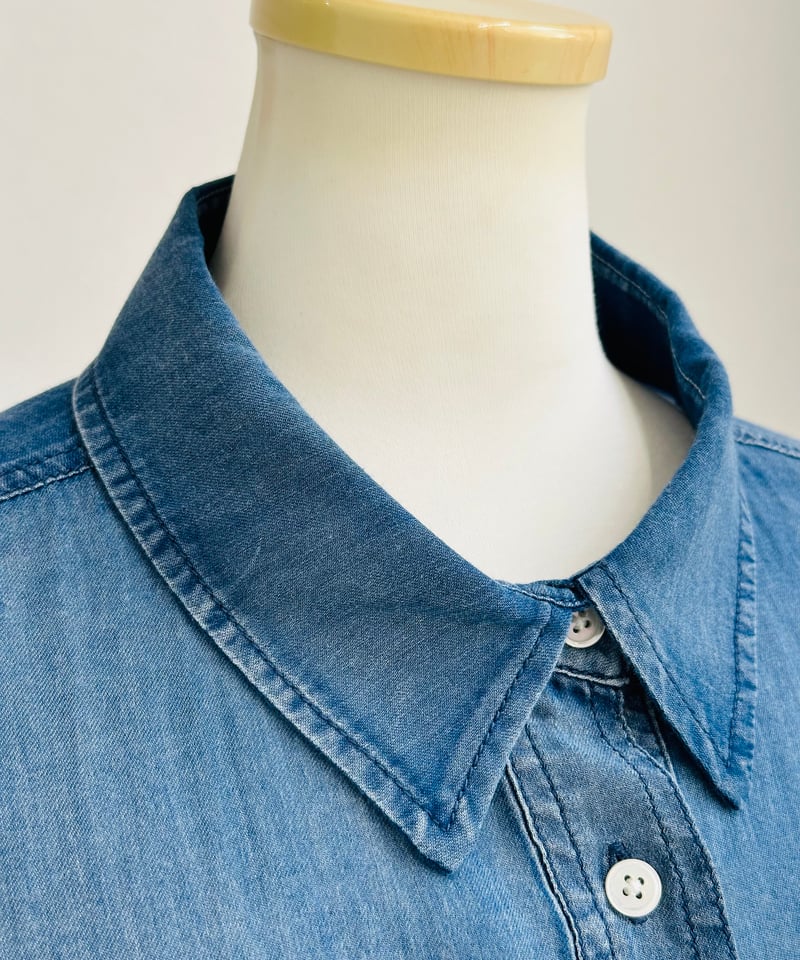 シアーデニムショートシャツ 80243013 | BlueOnionStore シアーデニムショートシャツ 80243013 | BlueOnionStore