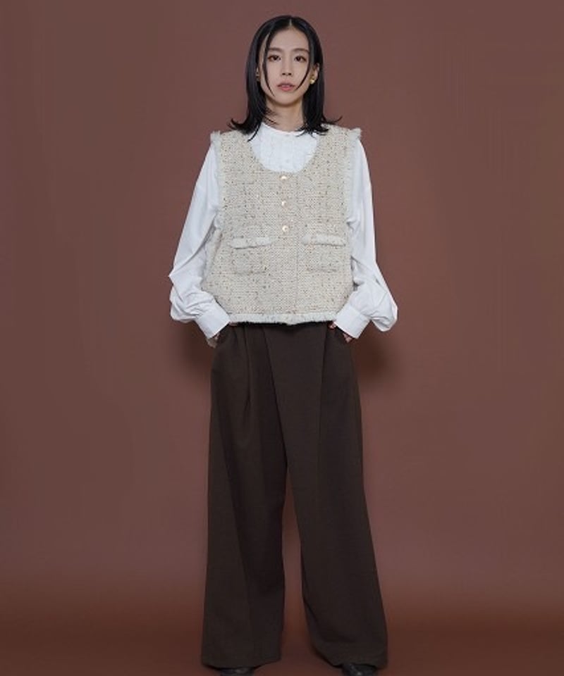 CYAN tokyo シアントーキョー 25秋冬ご予約】 2ラインフリルオーバー