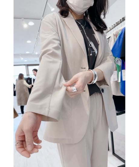 【Dignité collier     ディニテコリエ　25春夏ご予約】  イージーケアJKマシーンウォッシャブル　80255203