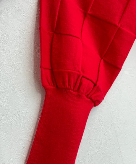 LINKS KNIT GATHERED SLEEVE PO    MG KN - 24128 - A     9c