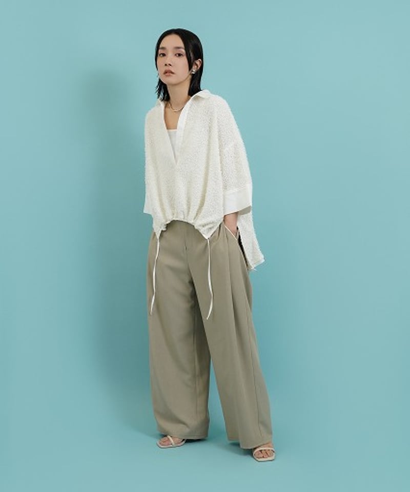 CYAN tokyo シアントーキョー 25春夏ご予約】 パイルフリンジ CYAN tokyo シアントーキョー 25春夏ご予約】 パイルフリンジ