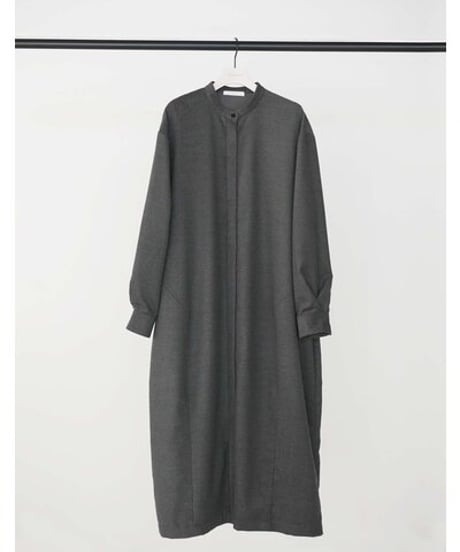 ★シニオン26秋ご予約★  コクーンシルエットロングシャツone-piece  5564 - 041 KK chignon  039-2608