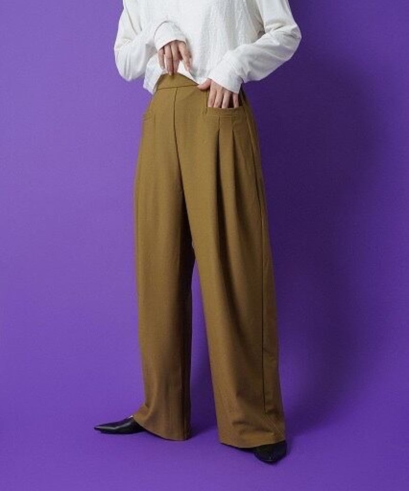 スクウェアポケット2タックワイドパンツ 307145 | BlueOnionStore スクウェアポケット2タックワイドパンツ 307145 | BlueOnionStore