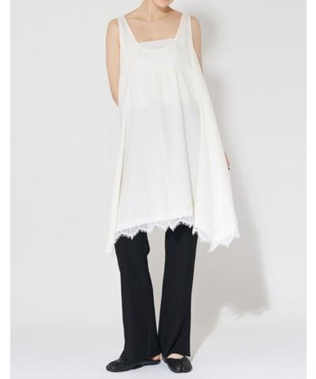 ★シニオン26秋ご予約★  レースイレギュラーヘムチュニックtank top  1564 - 088 NH chignon  039-2608