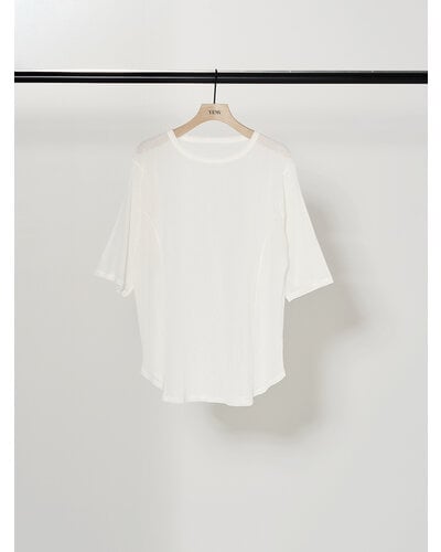 YENN イエン 25ss 春夏ご予約】 COTTON TULLE TEE