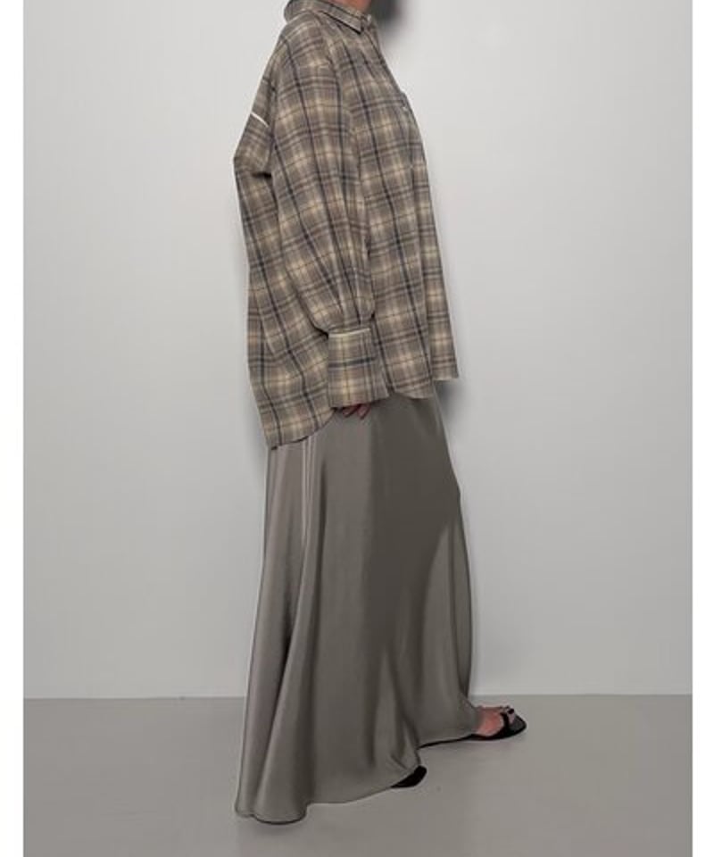 CHIGNON シニオン 25春ご予約】 チェック2WAYシャツ 1651-005KK