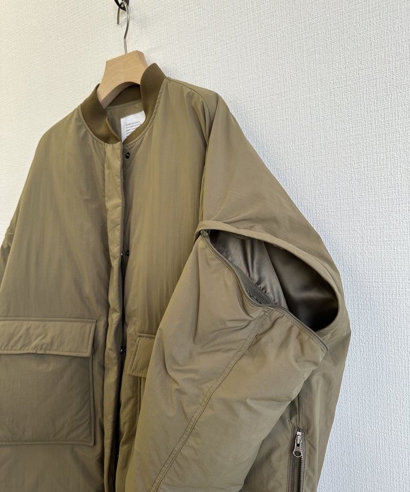CLOCHE クロッシェ 23秋冬ご予約】 2wayMA-1ダウンジャケット CLOCHE クロッシェ 23秋冬ご予約】 2wayMA-1ダウンジャケット