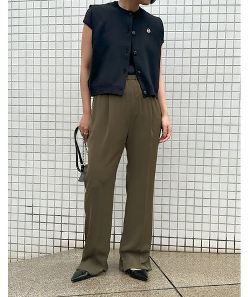 YENN イエン SIDE SLIT SLACKS サイドスリットスラックス 楽天市場】YENN（イェン） サイド スリット スラックス
