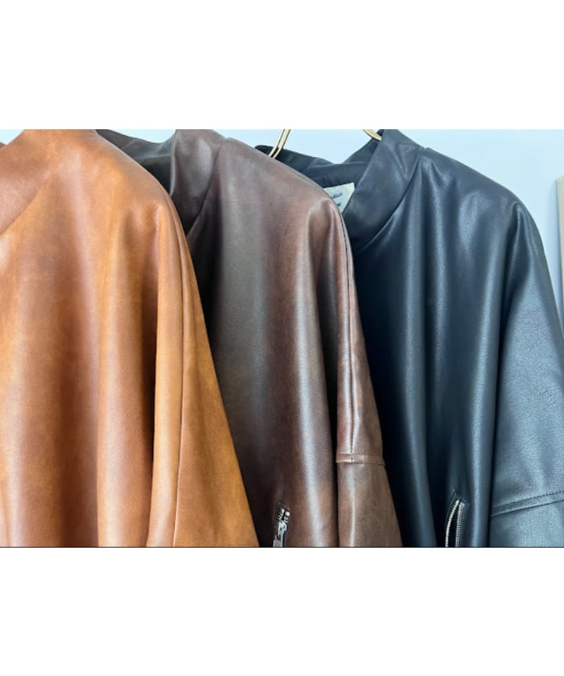 初回限定お試し価格】 MOUSSY | FAUX LEATHER DETACHABLE ジャケット  