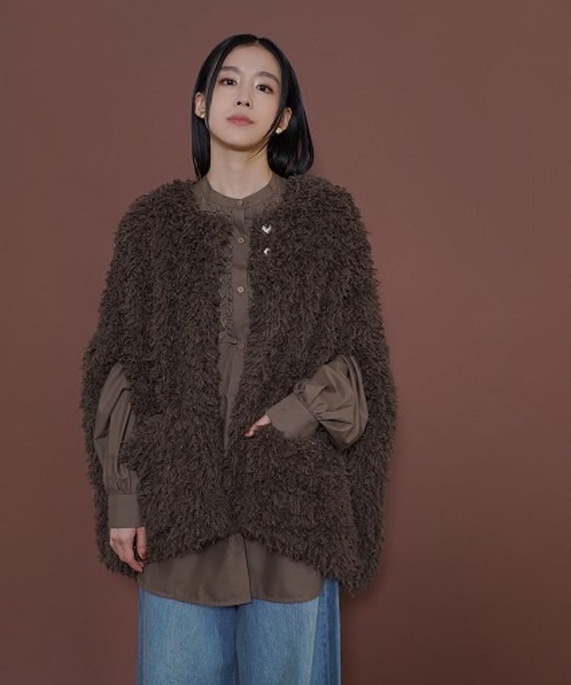 CYAN tokyo シアントーキョー 25秋冬ご予約】 2ラインフリルオーバー