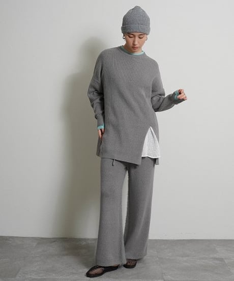 シャギーコンビニットワイド （set up対応）  604510 cyantokyo  2603 b -009