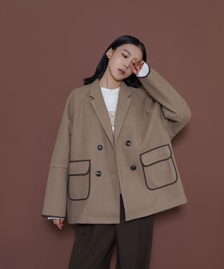 ♡♡新品未使用タグ付き♡♡シアントウキョウ♡♡パンツ♡♡ CYAN TOKYO（シアン トーキョー） リネン サイドボックス ワイド