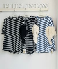 ★Heart border Tee  MHP CT 001