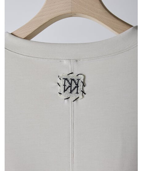 STITCH WORK TEE    （setup対応）【yenn  イエン　25春ご予約】  Y261- 82020  2602abc-039