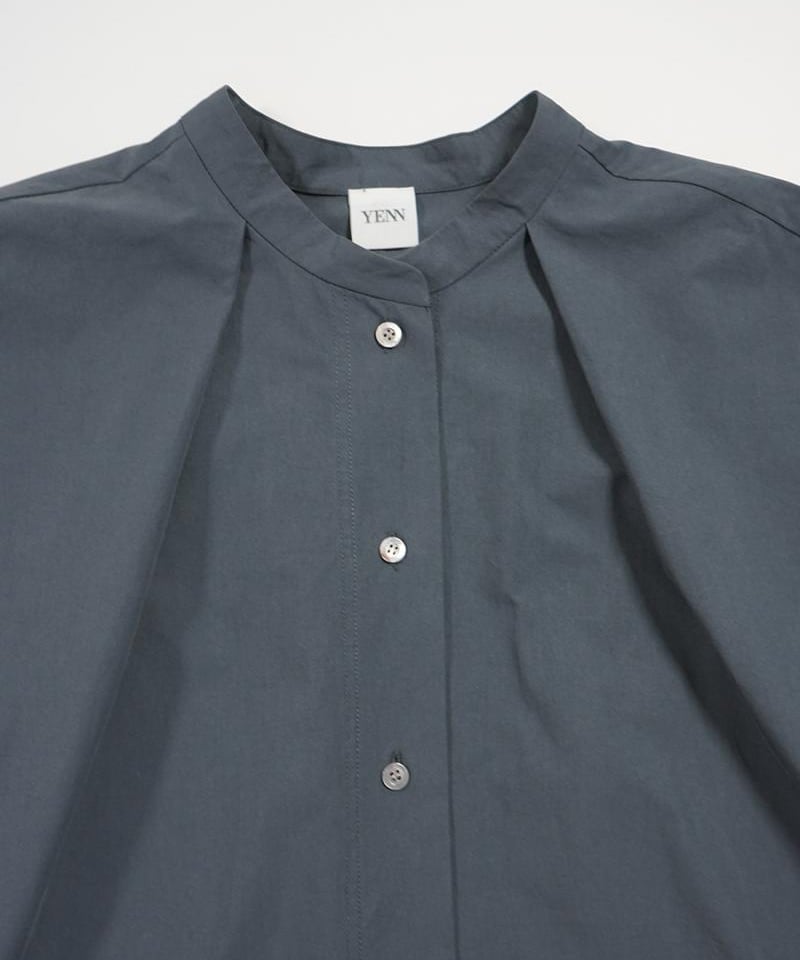 YENN イエン 24aw 初秋ご予約】 ROUND FORM SHIRT 