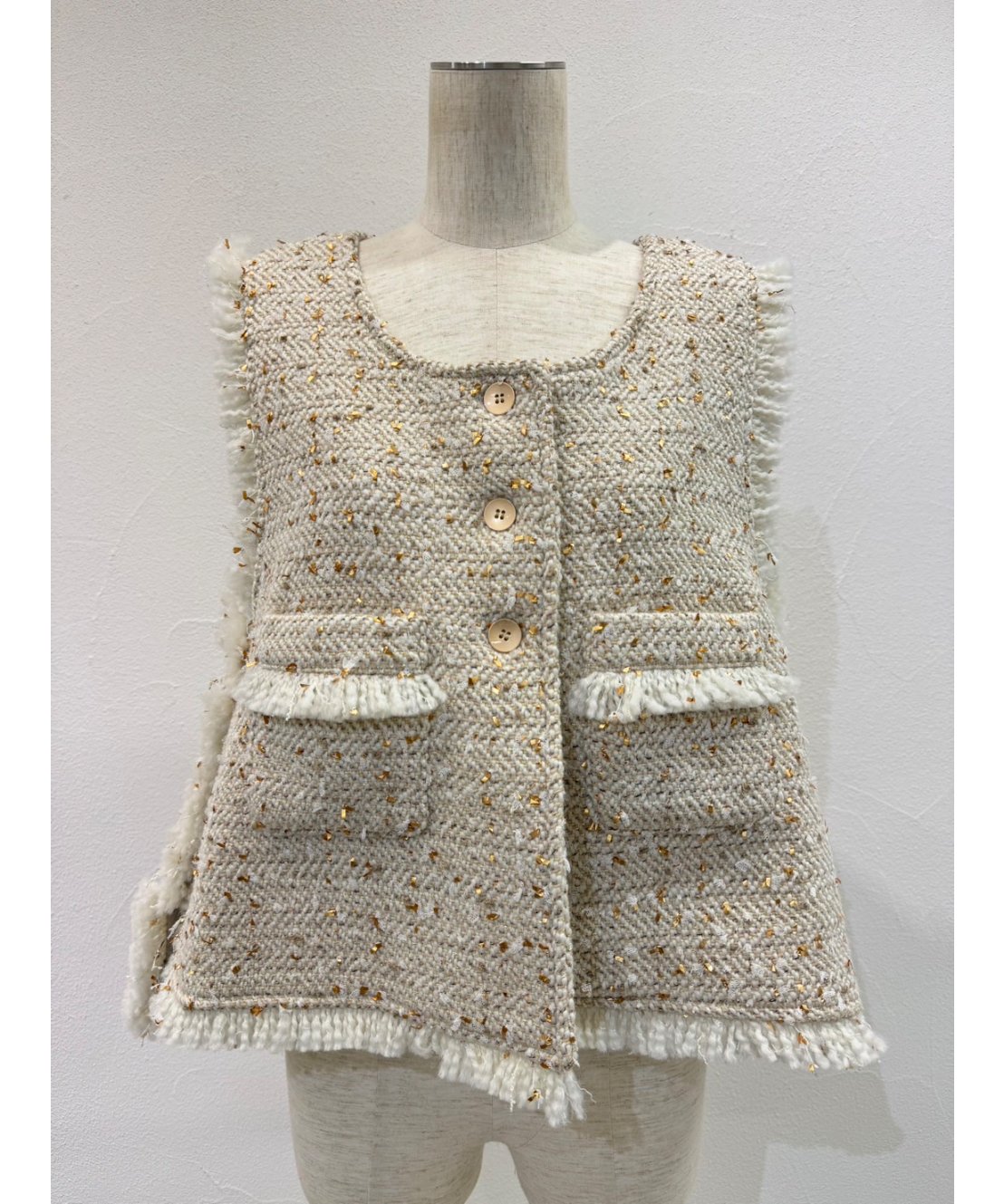 CYAN tokyo シアントーキョー 25秋冬ご予約】 ランダムラメツイード