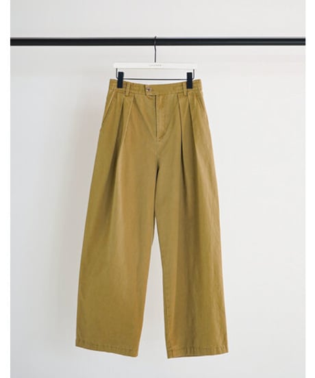 ウォッシュドチノ pants   【CHIGNON   シニオン　26春ご予約】  3261- 045 bt      2602b