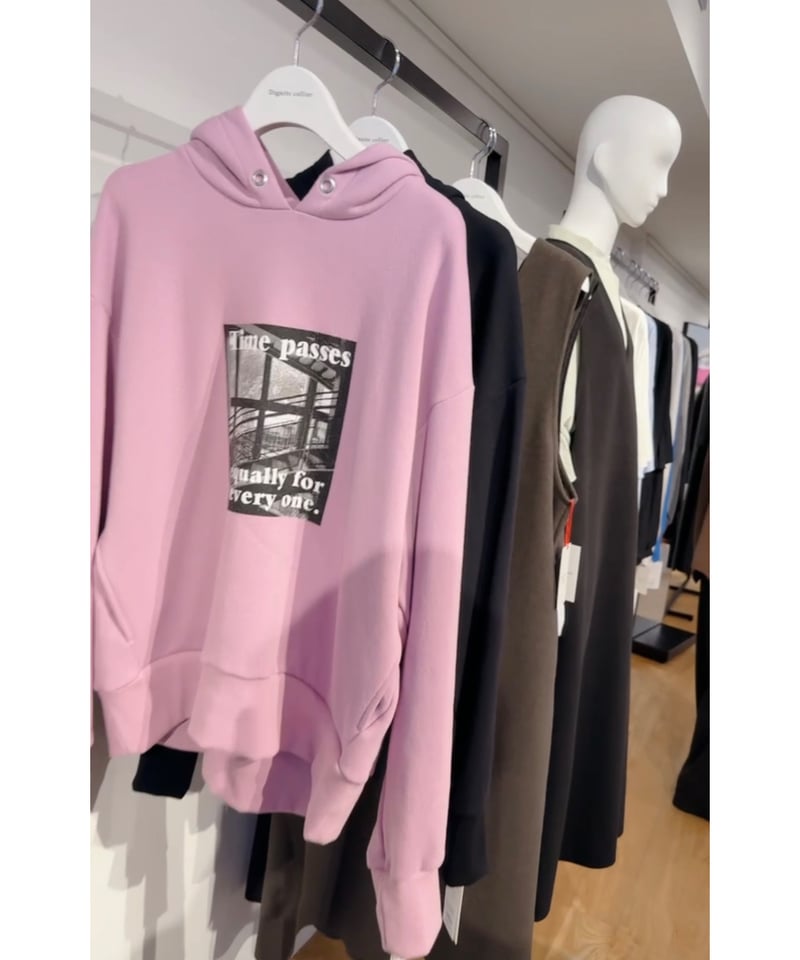 フォトプリント裏起毛パーカー 80243603 | BlueOnionStore 