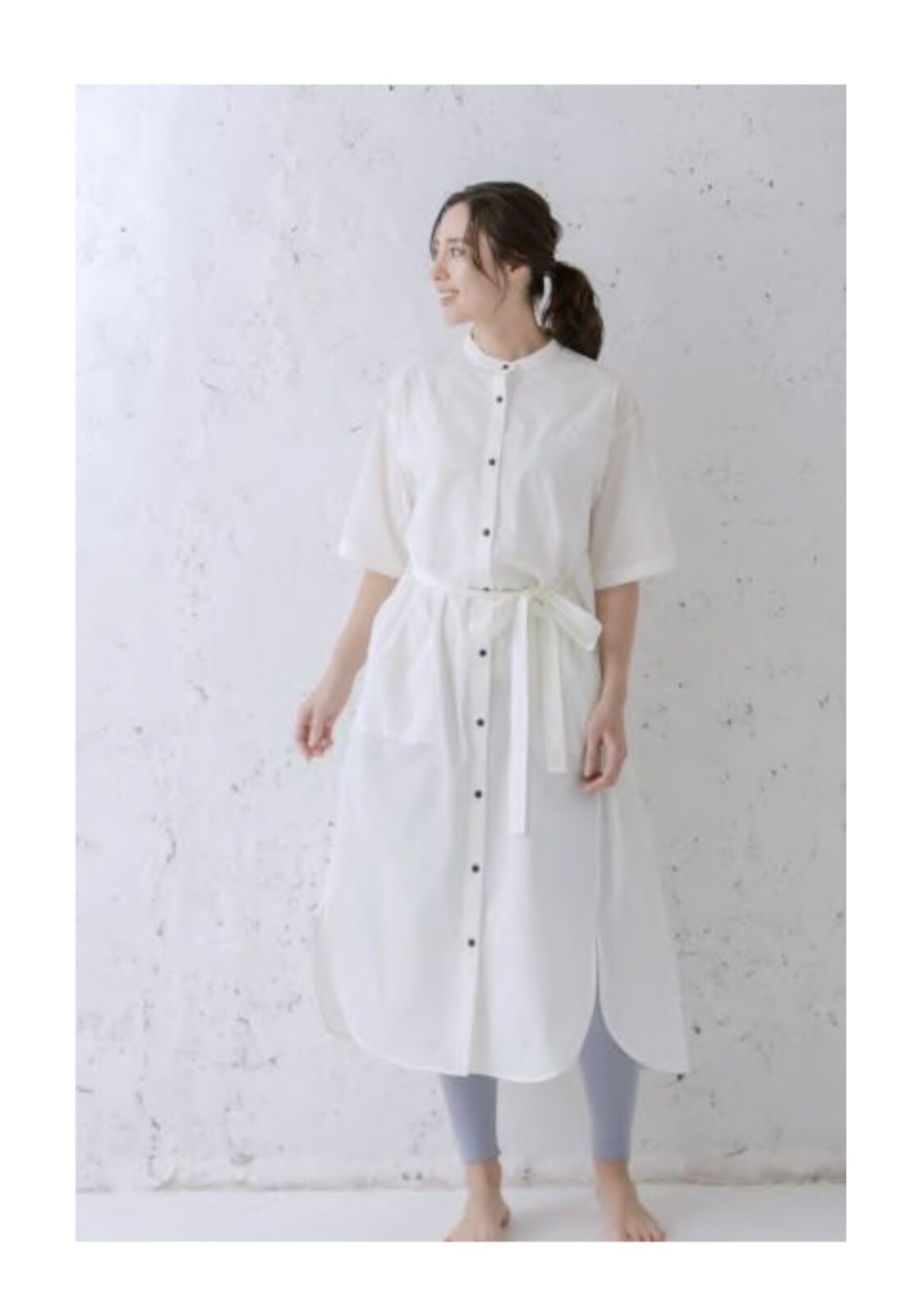 SEA - Sea⭐️リネン　ドレス⭐️シャツ ワンピース trim_ofcrs_itemea0e882640f811f