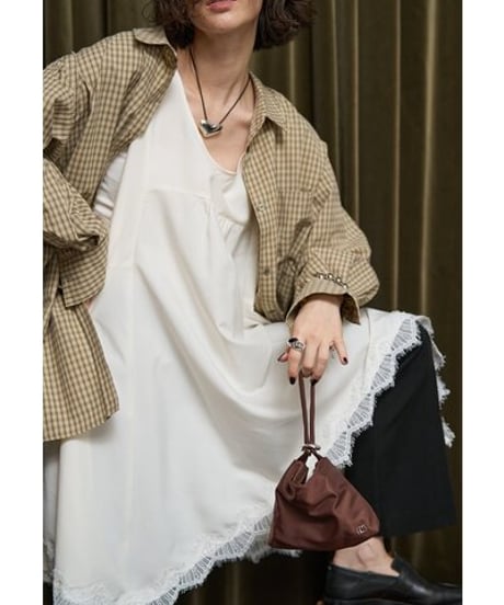 ★シニオン26秋ご予約★  レースイレギュラーヘムチュニックtank top  1564 - 088 NH chignon  039-2608