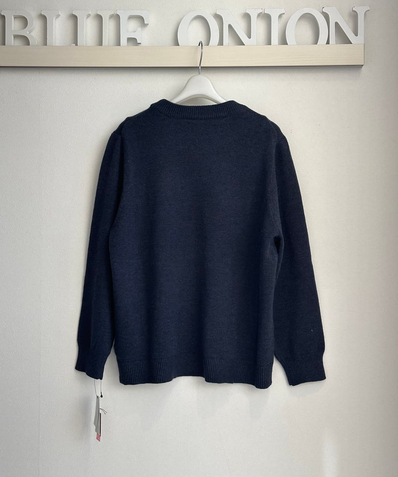インターシャLOGOニット 3233-8603 | BlueOnionStore インターシャLOGOニット 3233-8603 | BlueOnionStore
