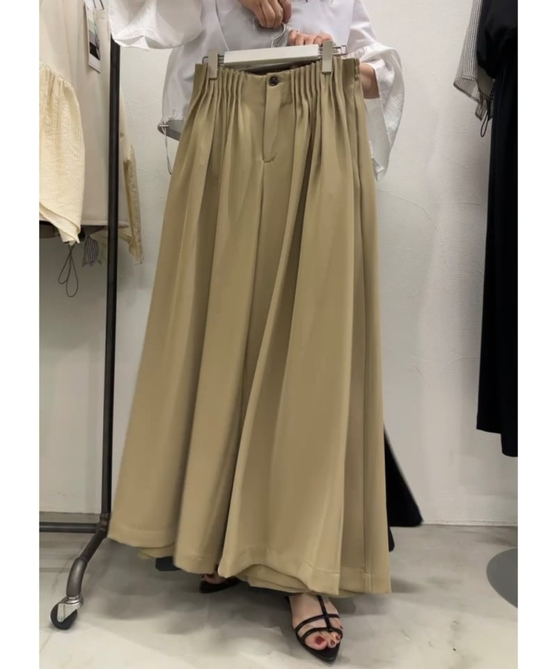 CYAN tokyo シアントーキョー 25春夏ご予約】 ピンプリーツ CYAN tokyo シアントーキョー 25春夏ご予約】 ピンプリーツ