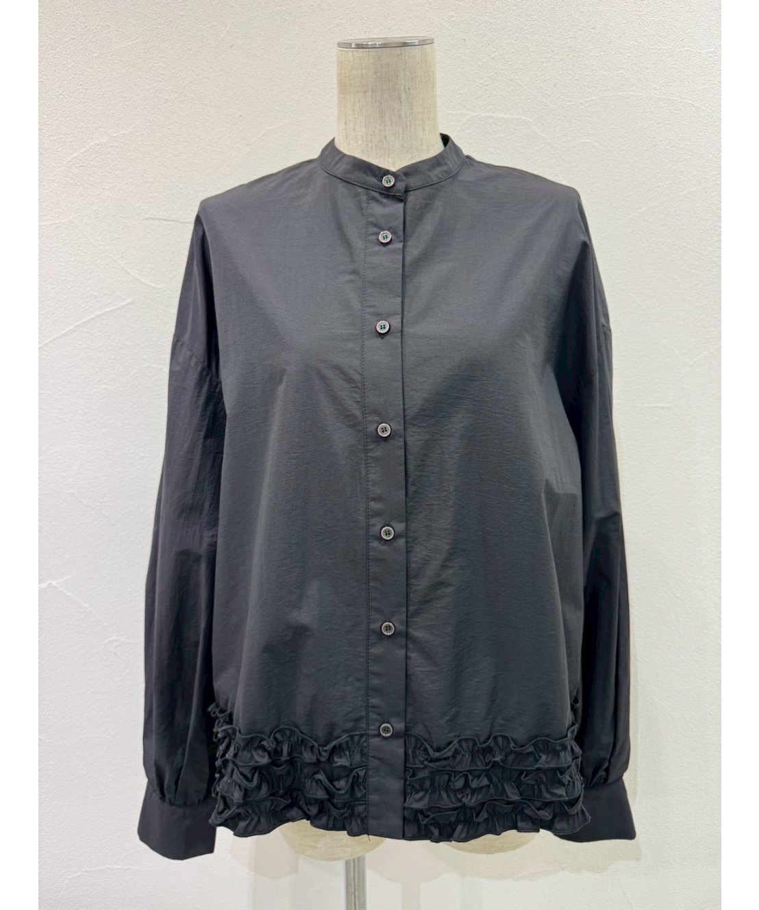 ☆オトク早割ご予約☆ ヘムフリル shirt 【CYAN tokyo シアン