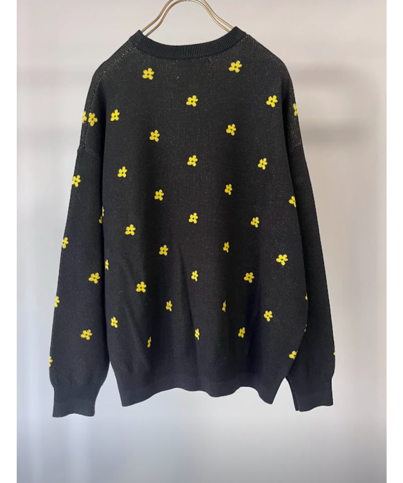 MARGAUX マルゴー 24秋冬ご予約】 WIQ SMALL FLORAL KNIT