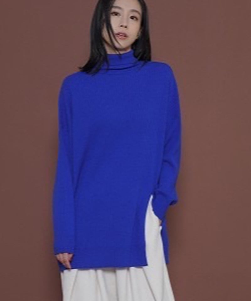 CYAN tokyo シアントーキョー 25秋冬ご予約】 アシメスリットオーバー