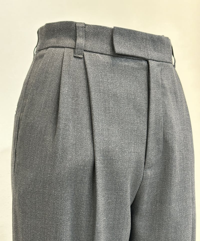 ウールブレンドツータックパンツ 345601 | BlueOnionStore ウールブレンドツータックパンツ 345601 | BlueOnionStore