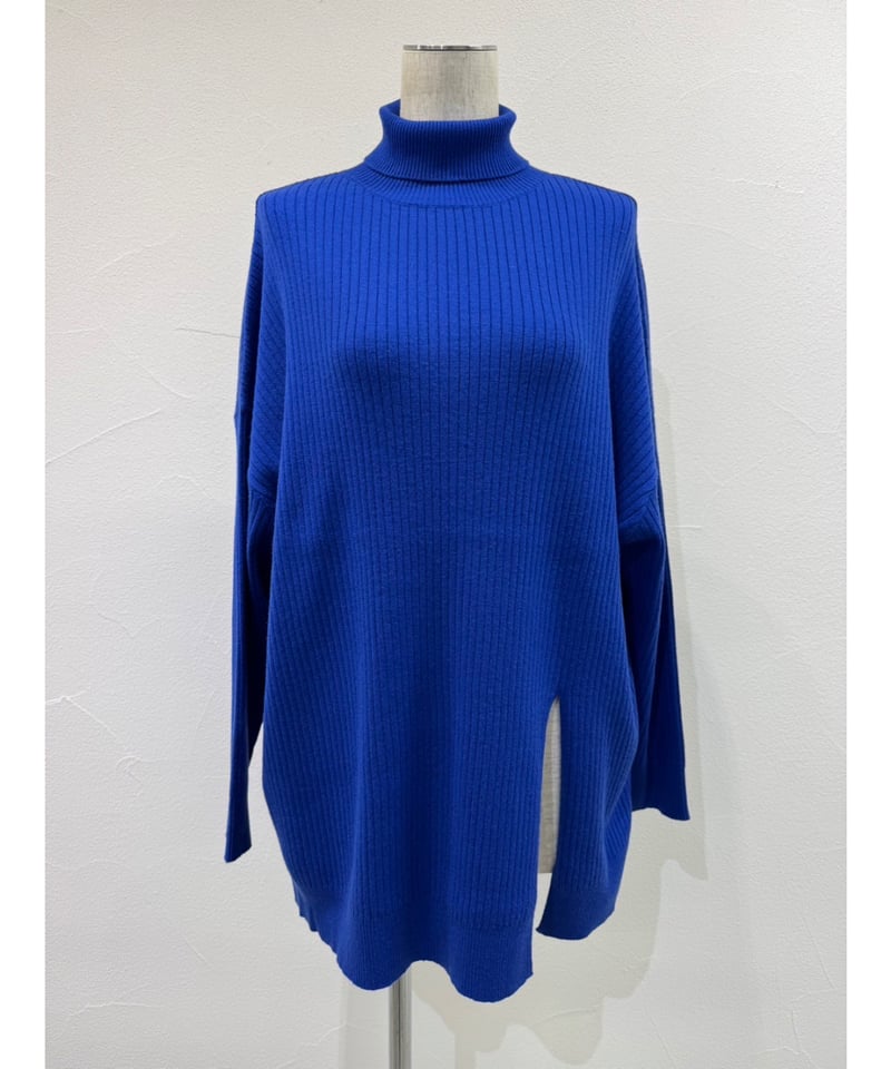 CYAN tokyo シアントーキョー 25秋冬ご予約】 アシメスリットオーバー