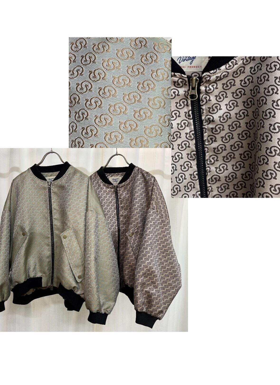 MARGAUX マルゴー 23夏〜初秋ご予約】 jacquard blouson MG MARGAUX マルゴー 23夏〜初秋ご予約】 jacquard blouson MG