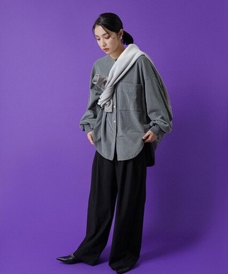 スクウェアポケット2タックワイドパンツ 307145 | BlueOnionStore スクウェアポケット2タックワイドパンツ 307145 | BlueOnionStore